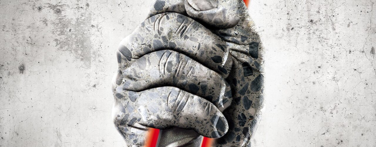 Armierungeisen Beton Hand